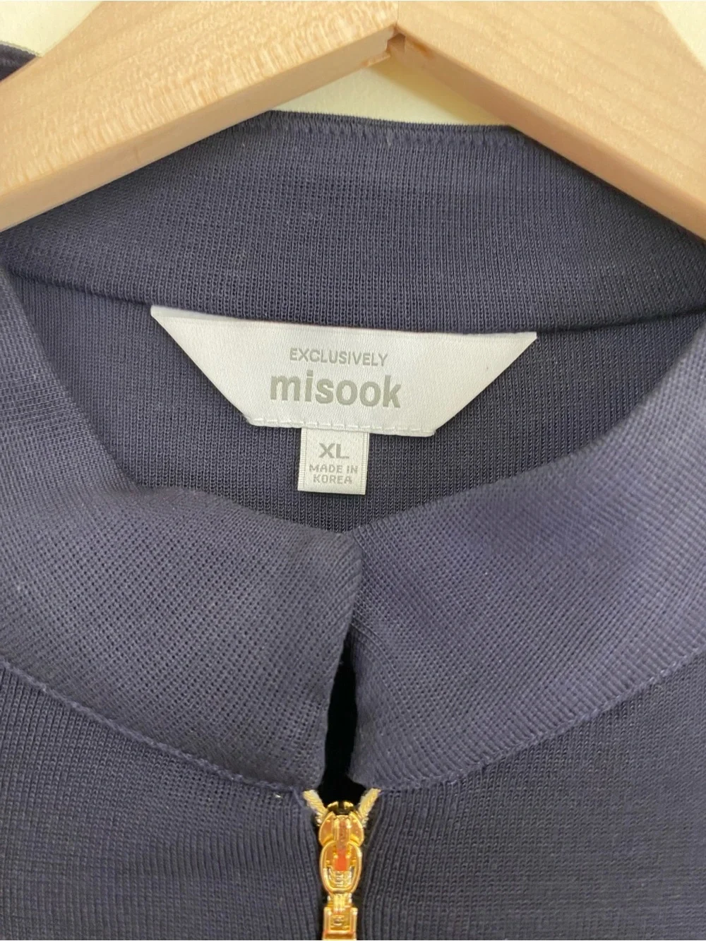 Exclusively Misook Sweater Jacket Size XL All Season Travel Knit Classic Stretch